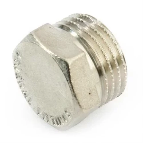 Заглушка 1/4" НР никель General Fittings