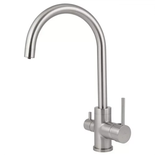 Смеситель для кухни под фильтр (серебро) Kaiser Merkur 26744-5