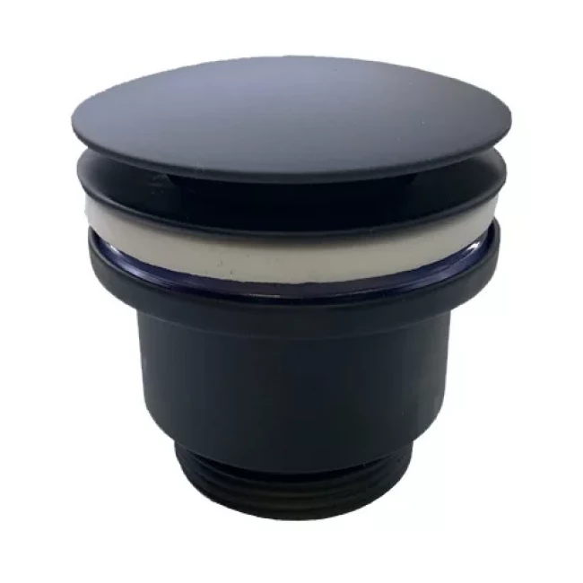 Донный клапан черный (высота 45мм) BCWP60-MBL McAlpine