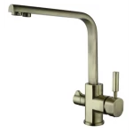 Смеситель для кухни 2 в 1 (бронза) Ganzer 16034D