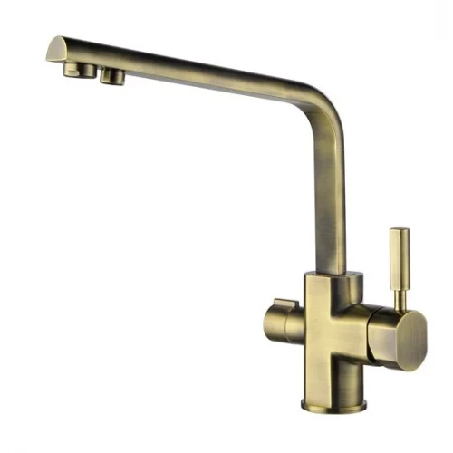 Смеситель для кухни под фильтр (бронза) Kaiser Decor 40144-3