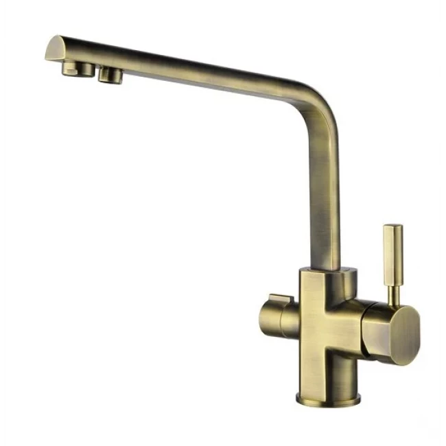 Смеситель для кухни под фильтр (бронза) Kaiser Decor 40144-3