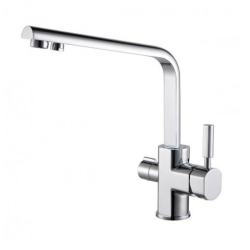 Смеситель для кухни 2 в 1 под фильтр (хром) Kaiser Decor 40144