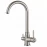 Смеситель 2 в 1 под фильтр (сатин) SH763 Satin STEEL HAMMER