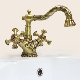 Смеситель для раковины A7009 U-BR Zorg