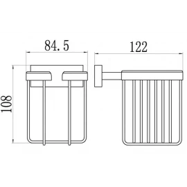 Держатель освежителя воздуха Ganzer
