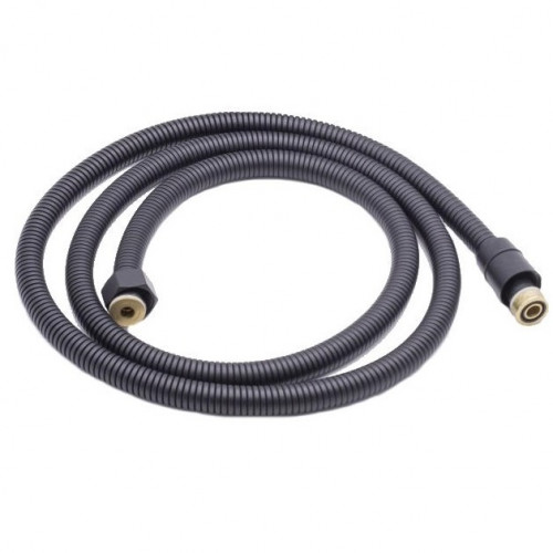 Шланг для гигиенического душа 1м (графит) Ganzer 60100-Q