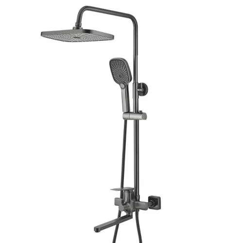 Душевая система (графит) Hansen 33020-P
