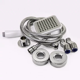 Душевая система (белый/хром) Ganzer 51061F