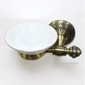 Мыльница настенная (керамика) Oute Bronze 2103 TG
