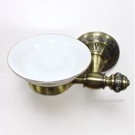 Мыльница настенная (керамика) Oute Bronze 2103 TG