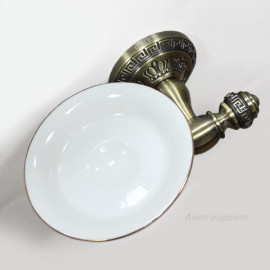 Мыльница настенная (керамика) Oute Bronze 2103 TG