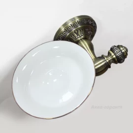 Мыльница настенная (керамика) Oute Bronze 2103 TG
