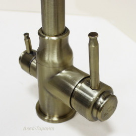Смеситель 2 в 1 под фильтр (бронза) 763 SH STEEL HAMMER