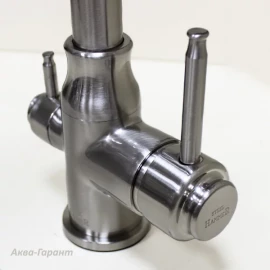 Смеситель 2 в 1 под фильтр (сатин) SH763 Satin STEEL HAMMER