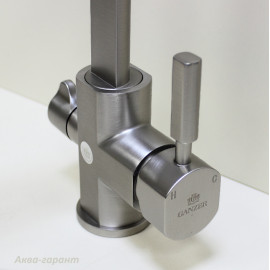 Смеситель 2 в 1 (сатин) Ganzer 16034G