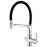 Смеситель для кухни под фильтр (хром/черный) 15075C Hansen