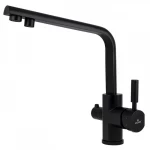 Смеситель для кухни 2 в 1 под фильтр (черный) Kaiser Decor 40144-9