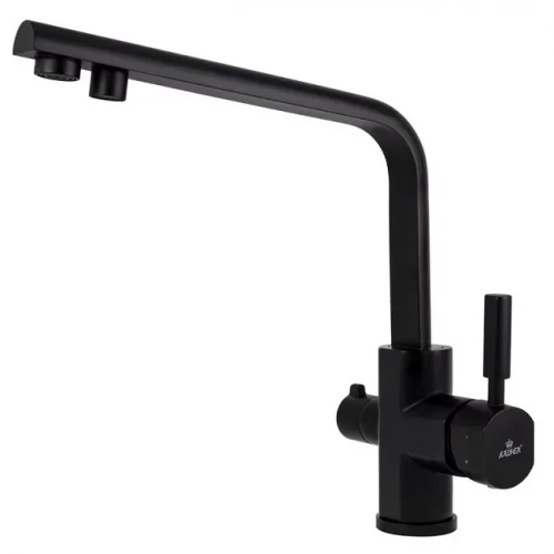 Смеситель для кухни 2 в 1 под фильтр (черный) Kaiser Decor 40144-9