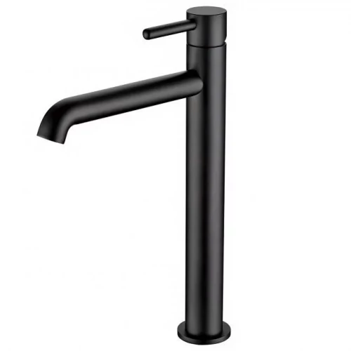 Смеситель высокий для раковины GB3029BL (черный) Grocenberg