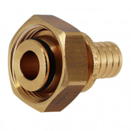 Переход с накидной гайкой (под евроконус) Ø16х3/4" General Fittings