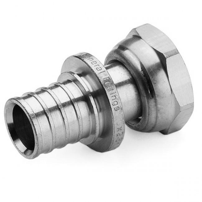 Переход под евроконус (для труб 2.0) Ø17х3/4" General Fittings