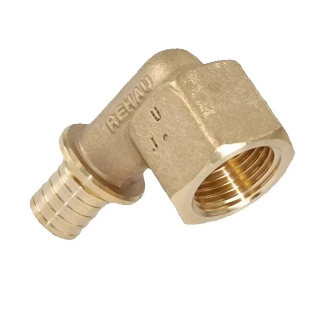 Угольник с внутренней резьбой Ø16х1/2" Rautitan Rehau