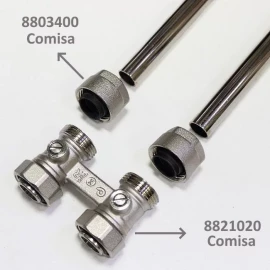 Трубка Г-образная Ø16 250мм General Fittings